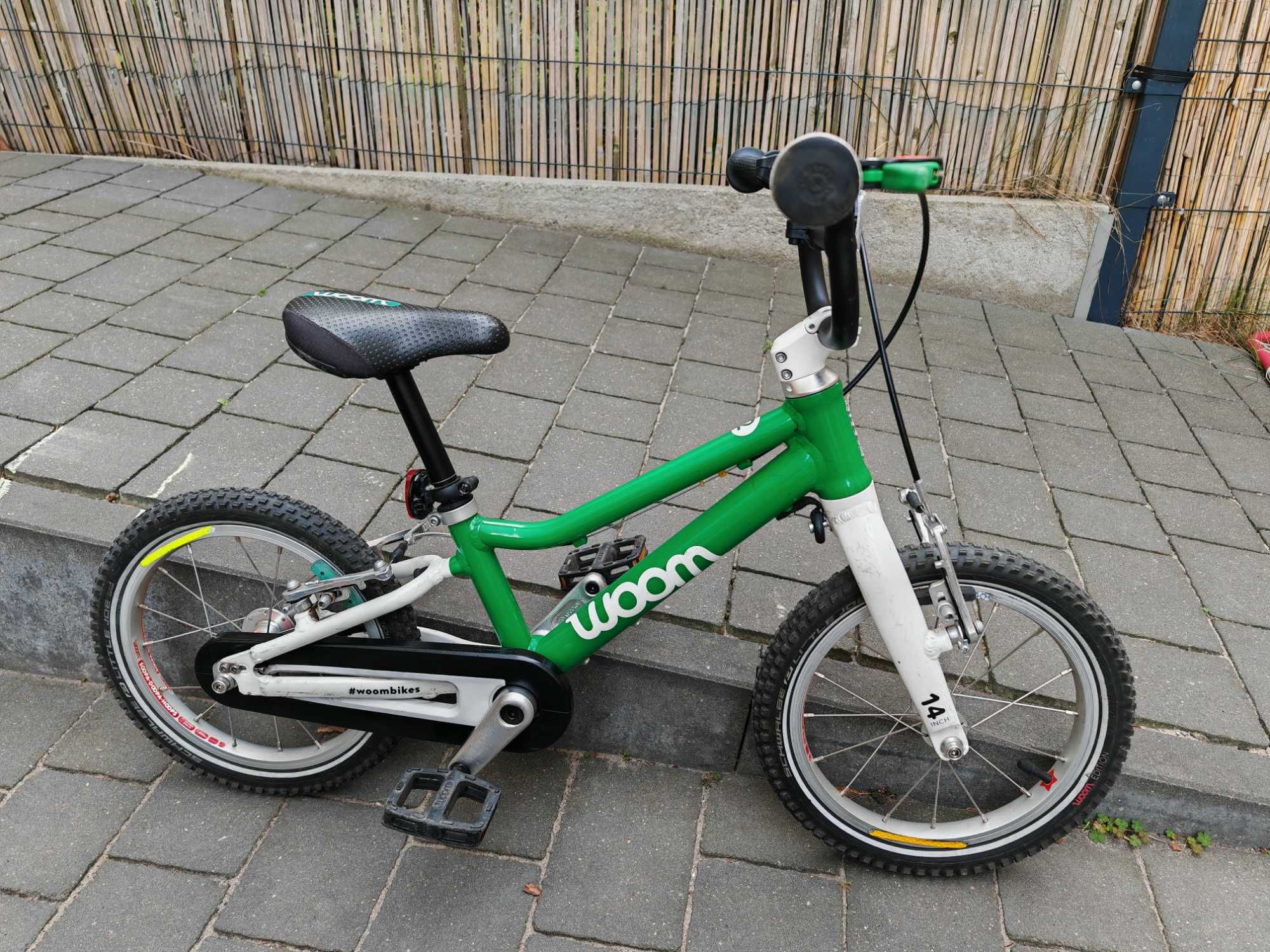 Rower Woom 2 zielony