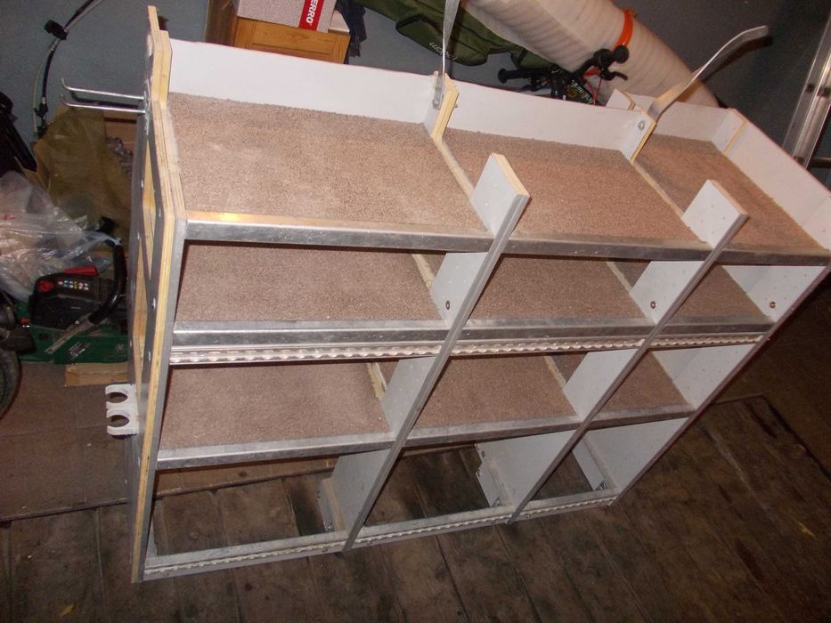 Regał ,zabudowa bus ,opel,vw citroen i inne