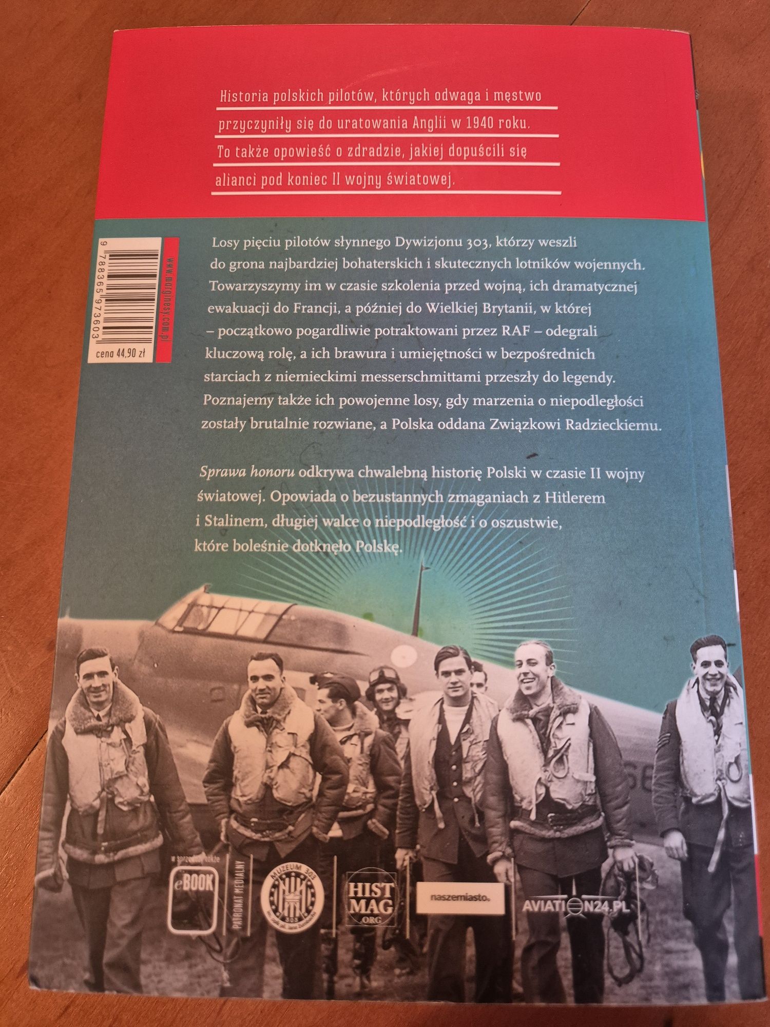 "Sprawa honoru. Dywizjon 303 Kościuszkowski:  zapomniani bohaterowie."