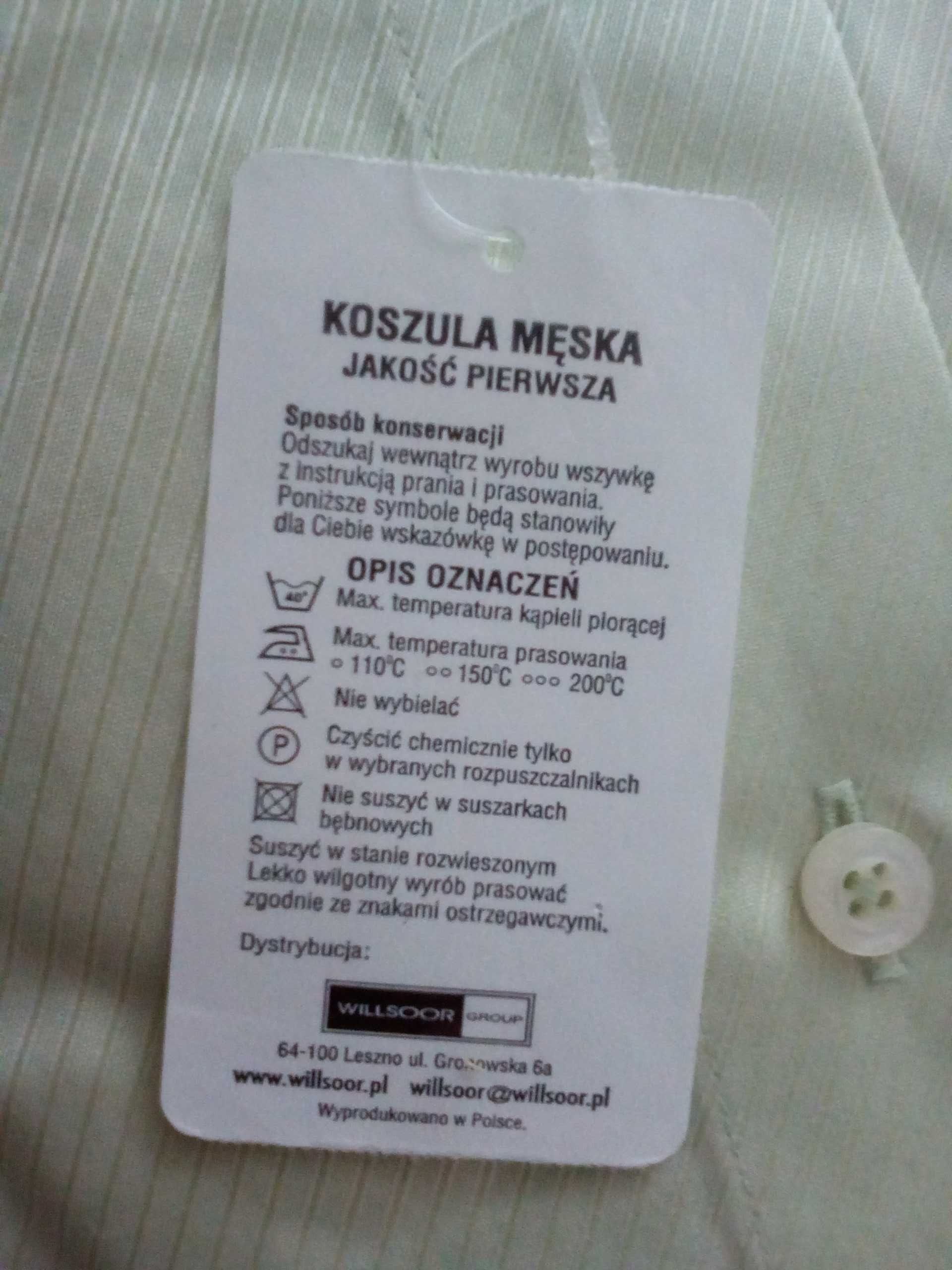 Nowa koszula męska