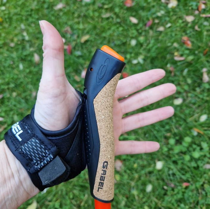 Kije Nordic Walking Gabel X-1.35 Active 35% carbon długość 110cm nowe