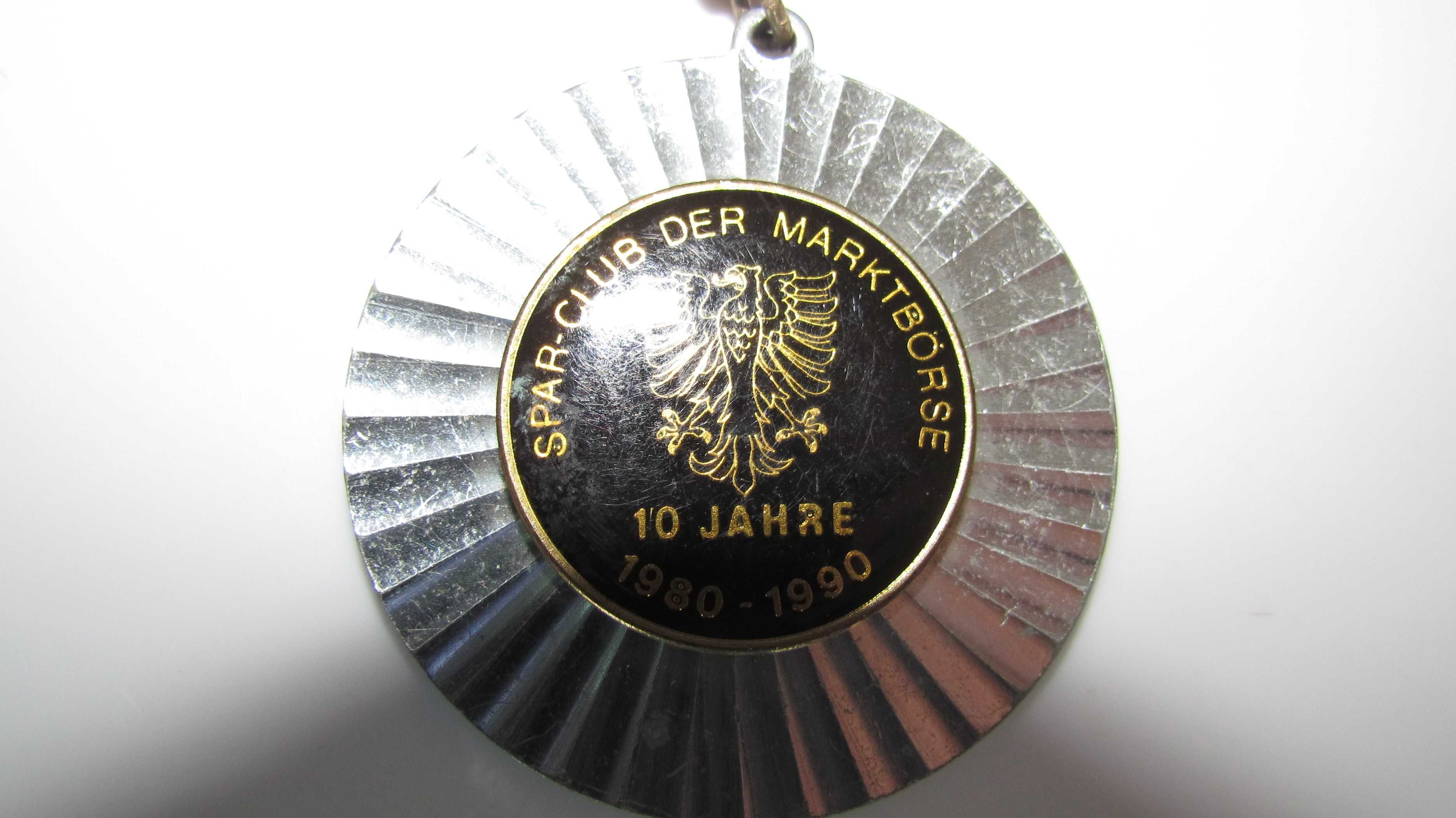 Medal plakieta Niemcy Giełdowy Klub Oszczędnościowy NRD RFN