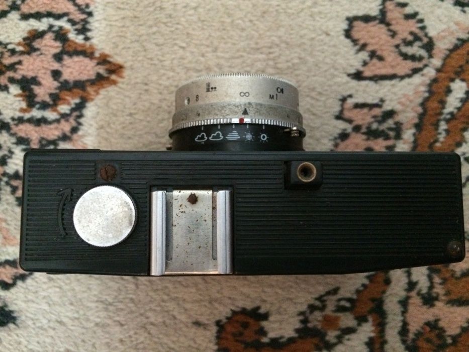 Смена 8М объектив Lomo плёночный с кожаным чехлом
