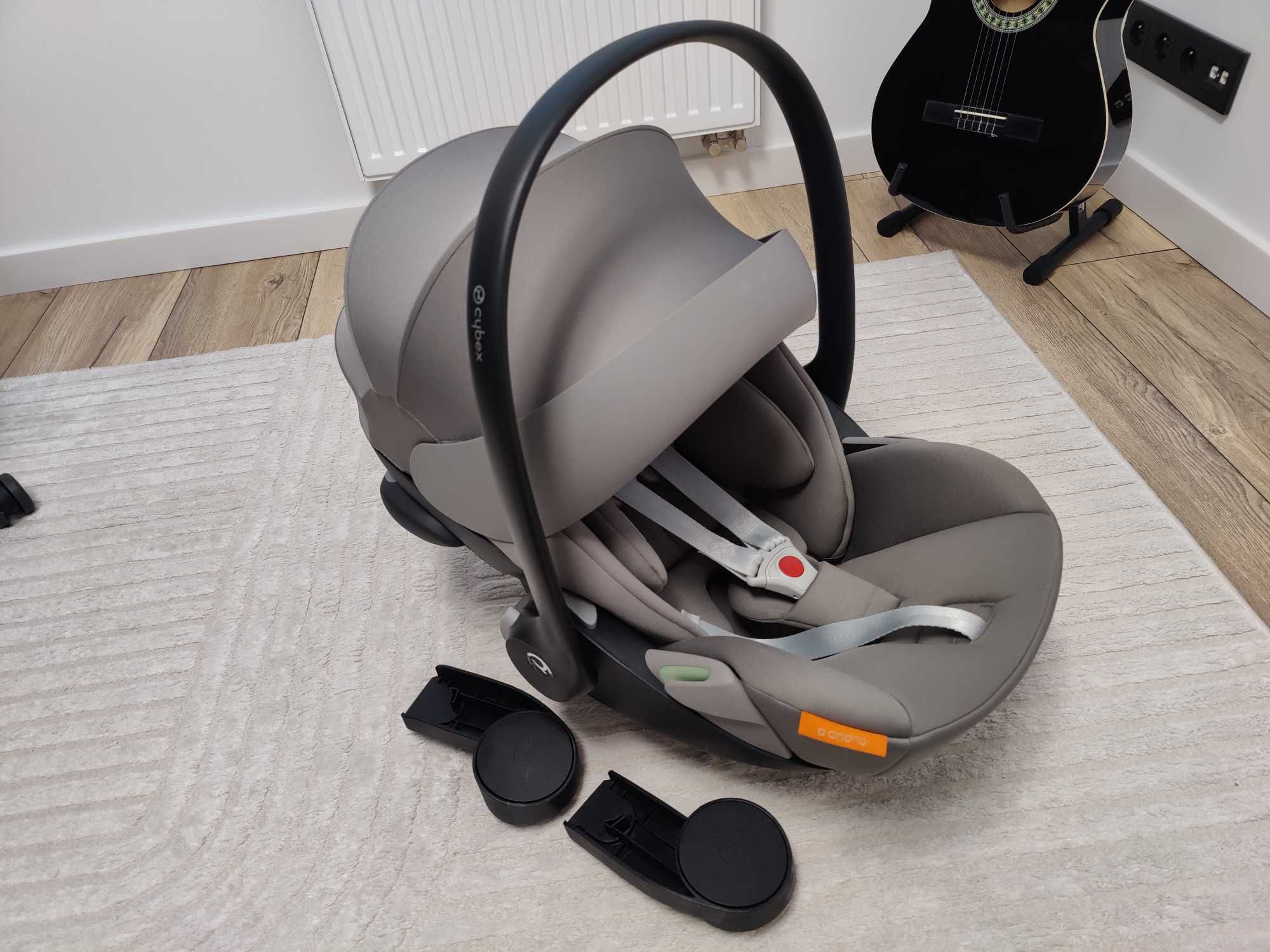 CYBEX CLOUD G Szary Lava Grey + adaptery