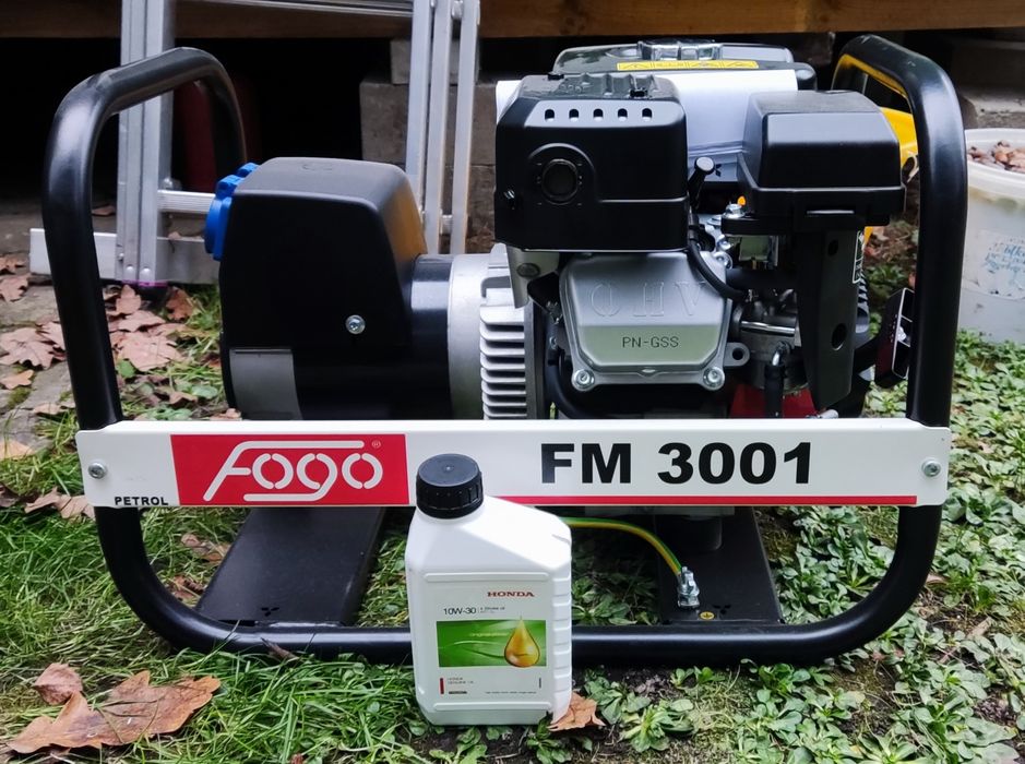 Nowy! Zasilanie awaryjne pieca c.o. domu działki agregat generator fog