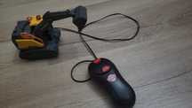 Escavadora volvo comando com fio brinquedo