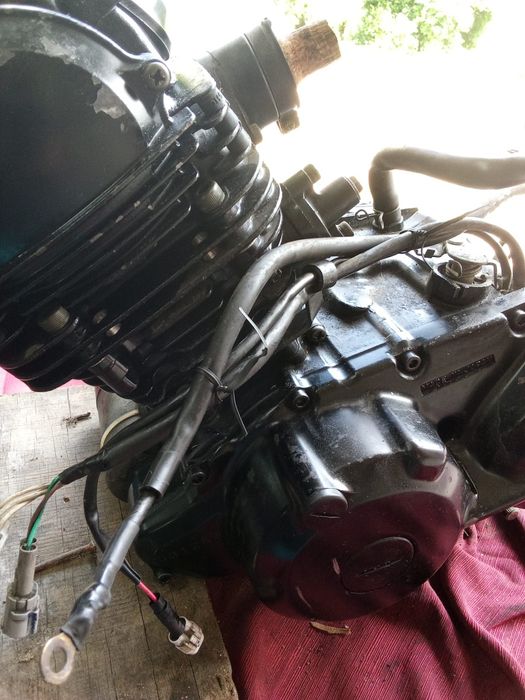 Motor mota yamaha trailway TW