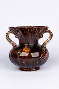 Jasba Keramik wazon ceramiczny Niemcy vintage ręczna robota