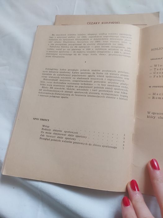 Sport na polskich znakach pocztowych 1971