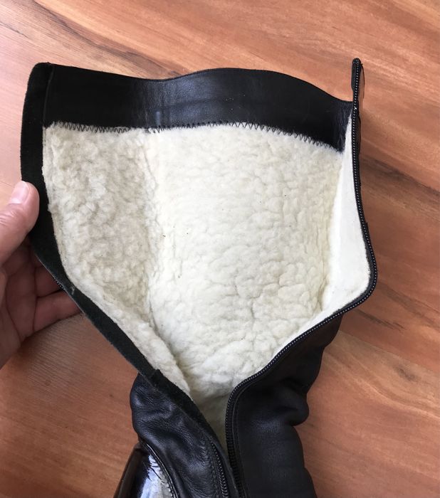 Шкіряні жіночі зимові сапожки, чоботи, сапоги 36 роз