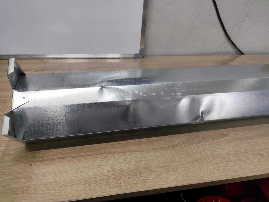 Korytko dla drobiu kur 100cm ocynkowane OUTLET