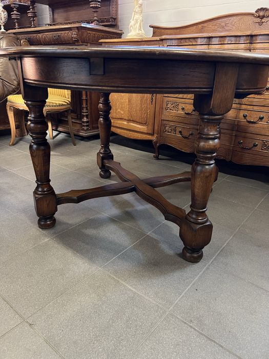 Dębowy stół okrągły/Rozkładany/Raty