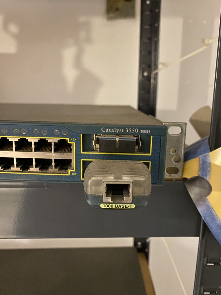 Przelacznik/rozdzielacz sieciowy cisco catalyst 3550 series 48x rj45