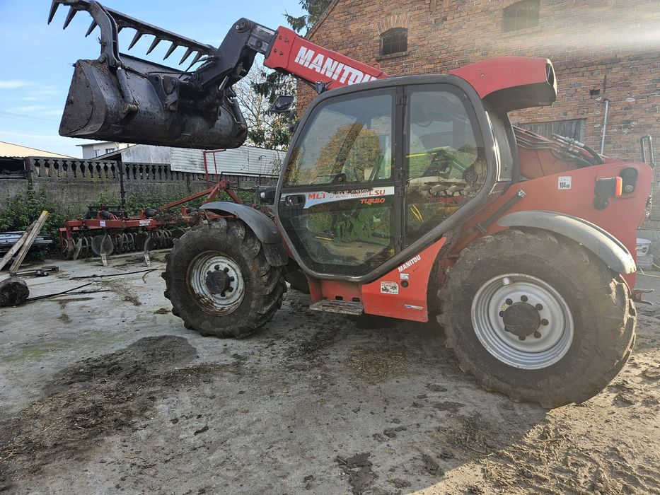 Ładowarka teleskopowa Manitou 735 LSU 2011r perkins
