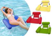 Надувне плавальне крісло ліжак матрас водний гамак пляжний для басейна