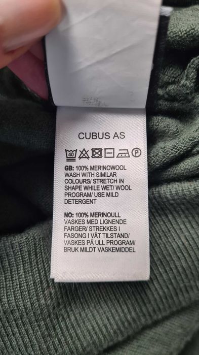 Spodnie leginsy 100% Merino wool wełna. Termo merino. Rozmiar XS 34