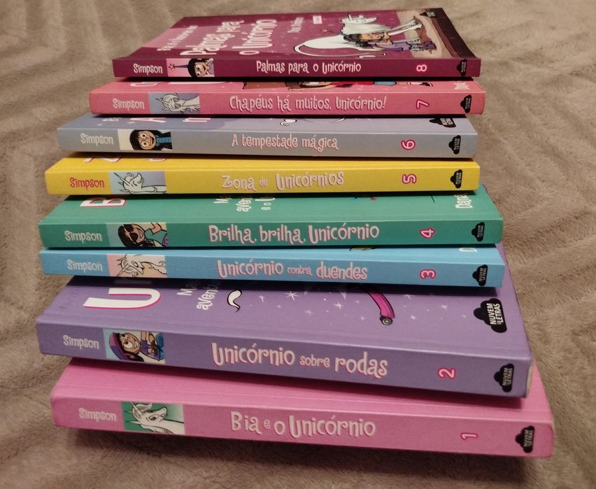 Livros Bia e o Unicórnio