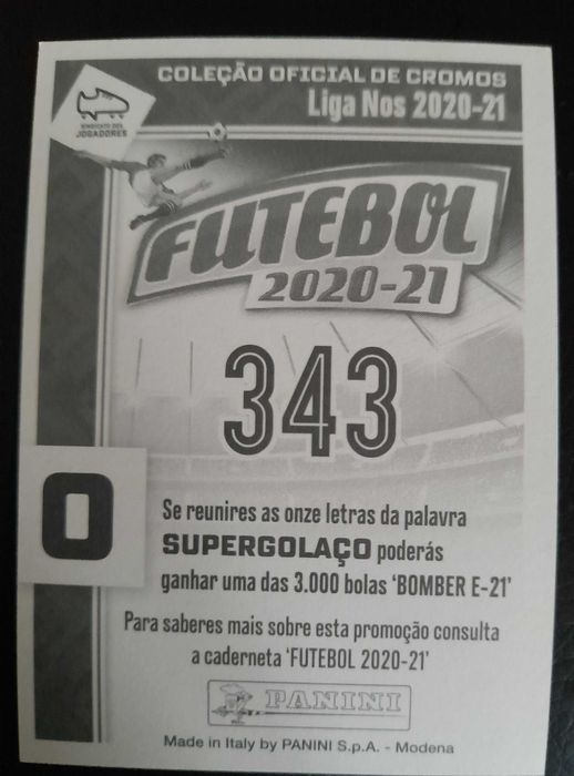 Cromo futebol André Almeida e Grimaldo