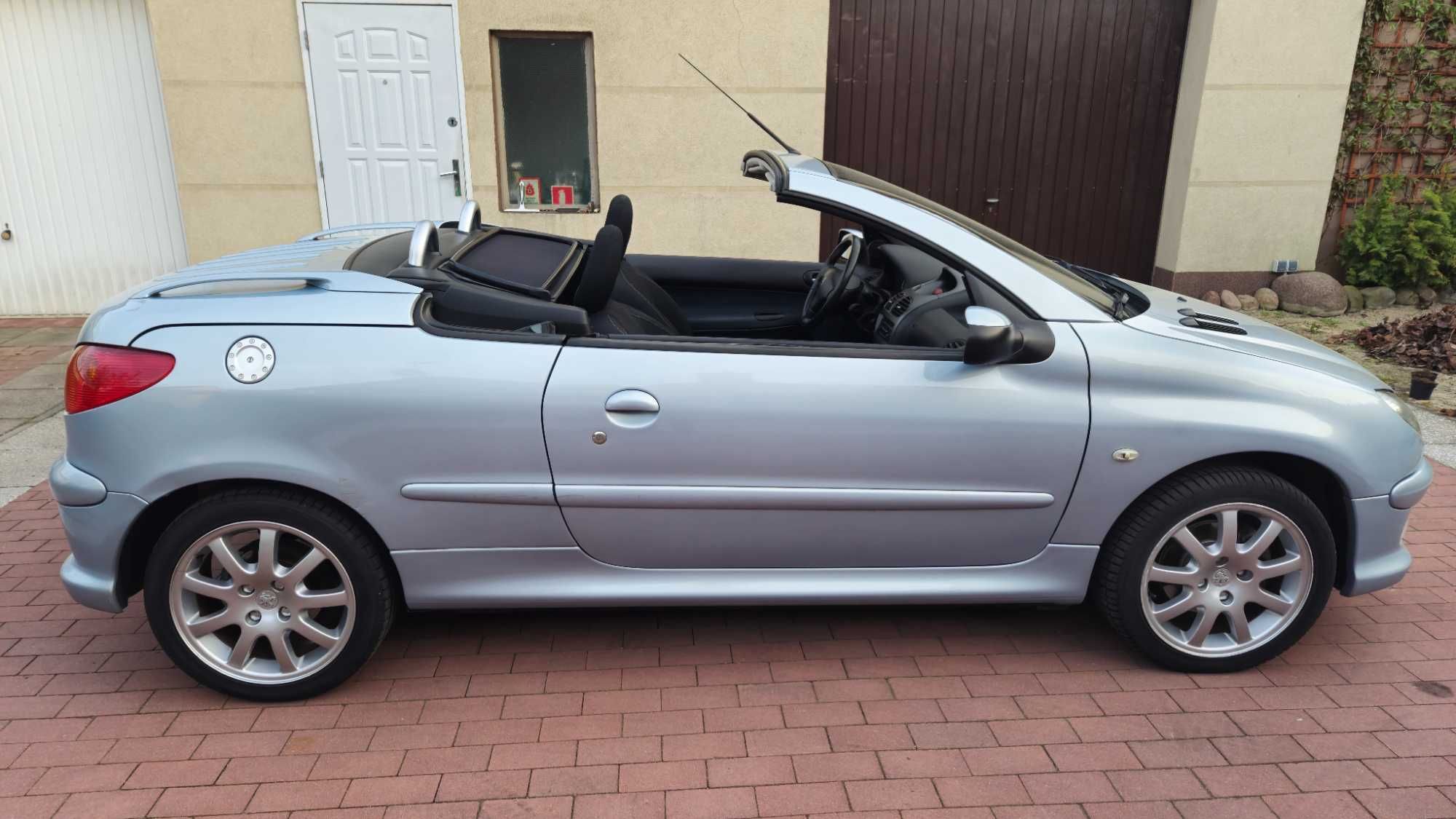 peugeot 206cc , 1.6hdi,  2007, org.165tyś.km, stan bdb .