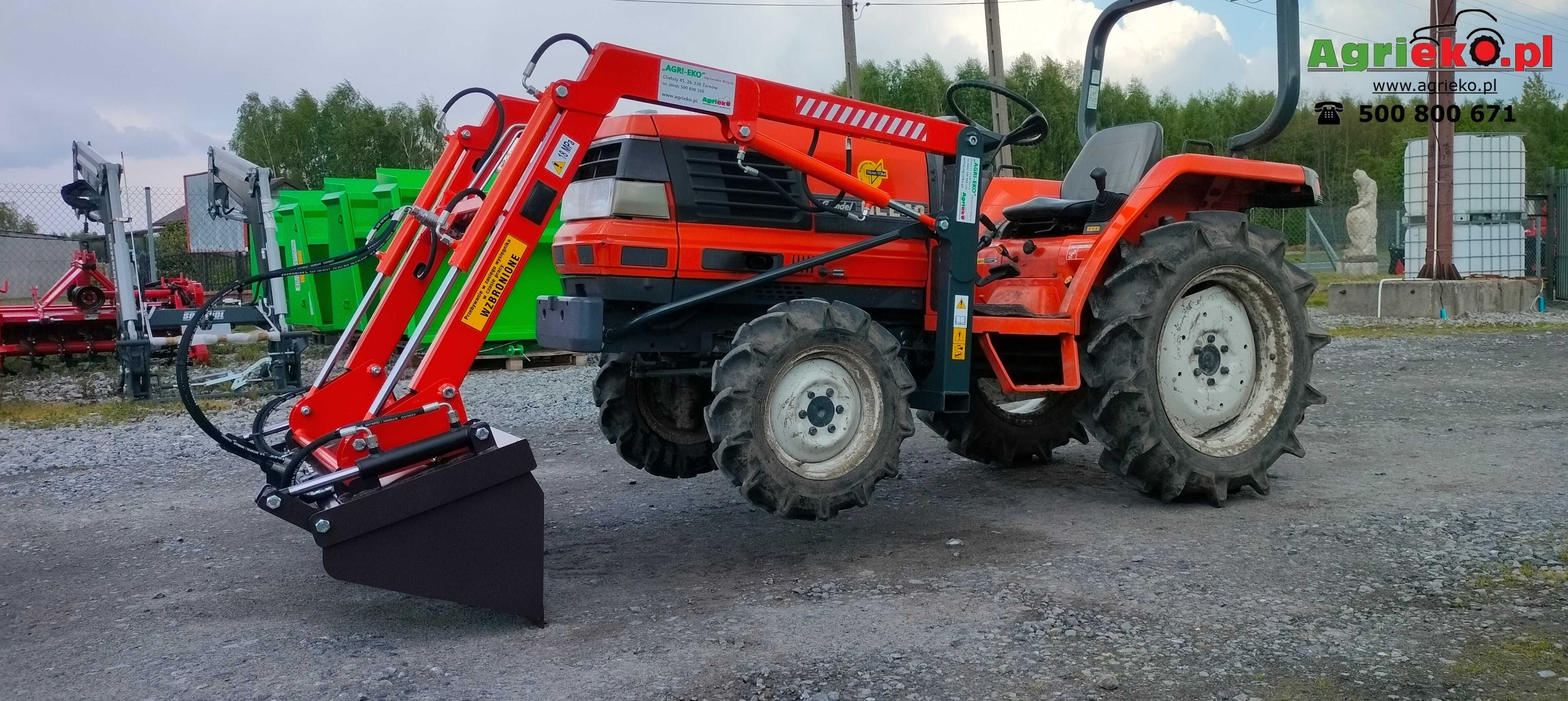 Ładowacz Czołowy Tur, Mini Traktor Kubota, Iseki, Hinomoto,Yanmar