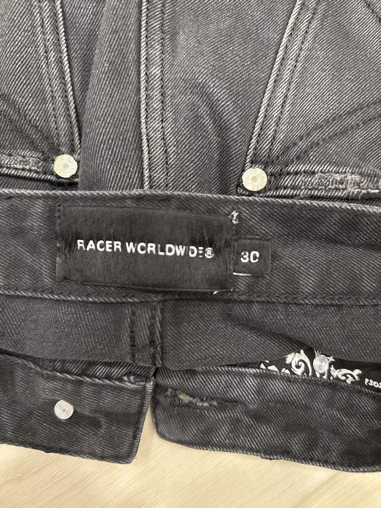 Racer WorldWide джинси чорні оригінал