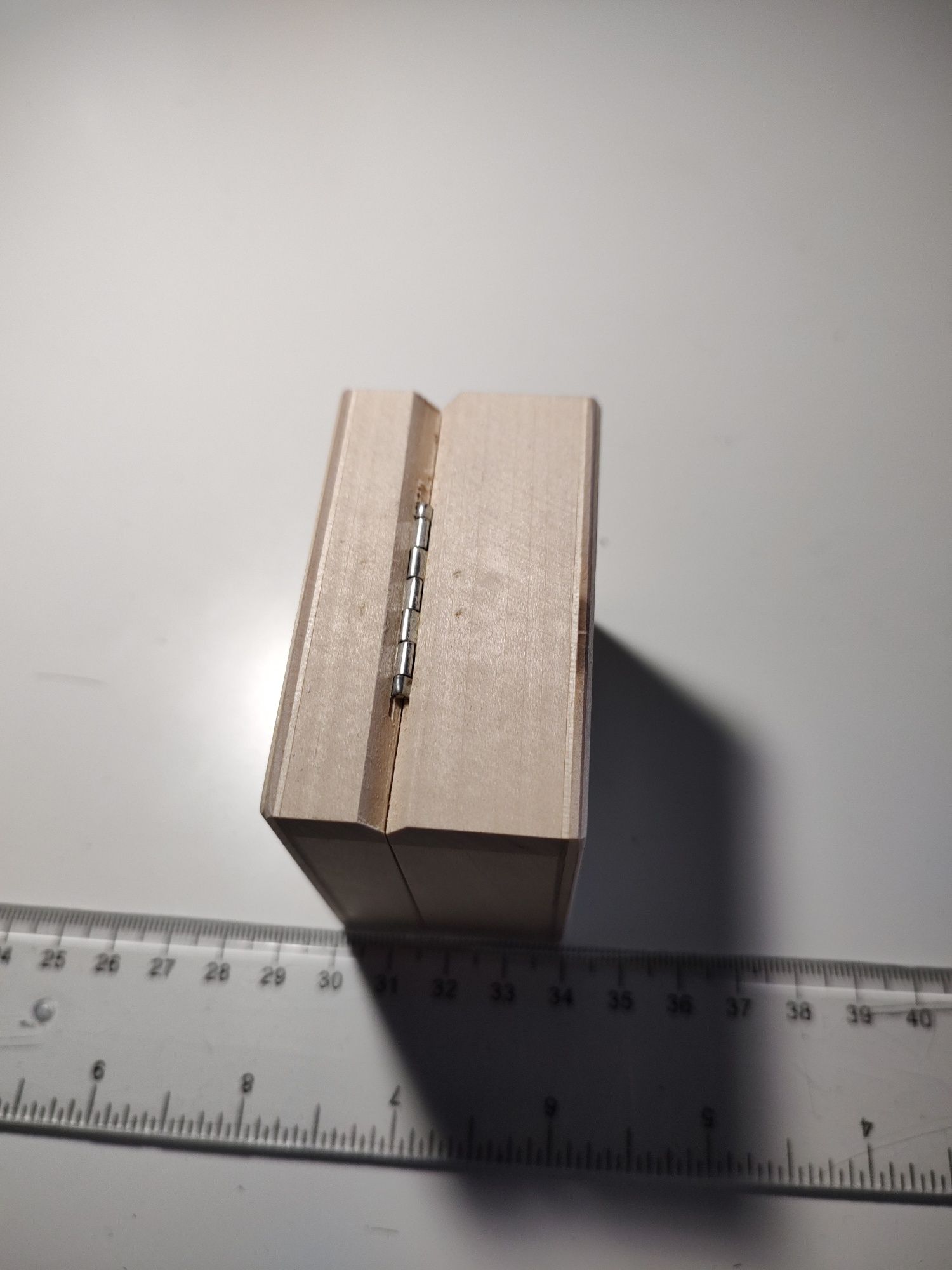 Pudełko drewniane na biżuterię kolczyki pierścionki łańcuszki poczta