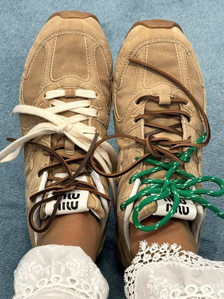 Кроссівки New Balance x Miu Miu 530 SL Suede Sneakers