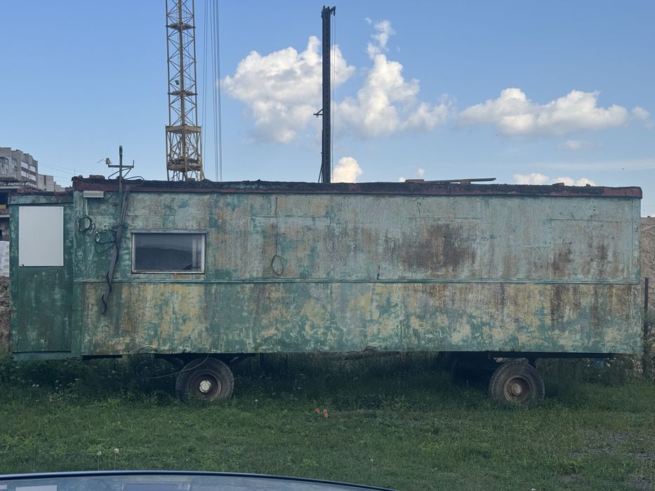 Вагончик будівельний
