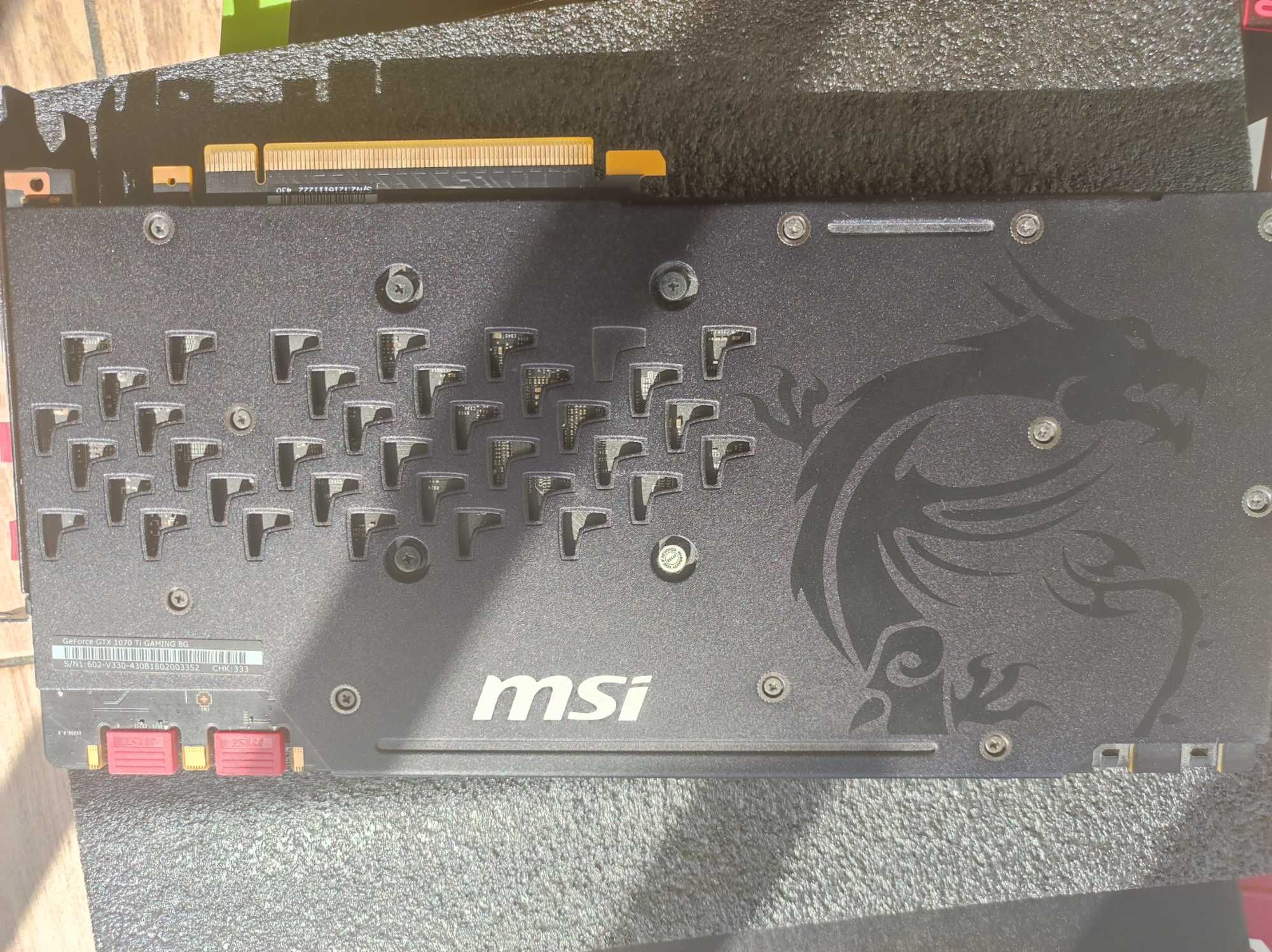 Відеокарта MSI GeForce GTX 1070 Ti GAMING X 8G GDDR5