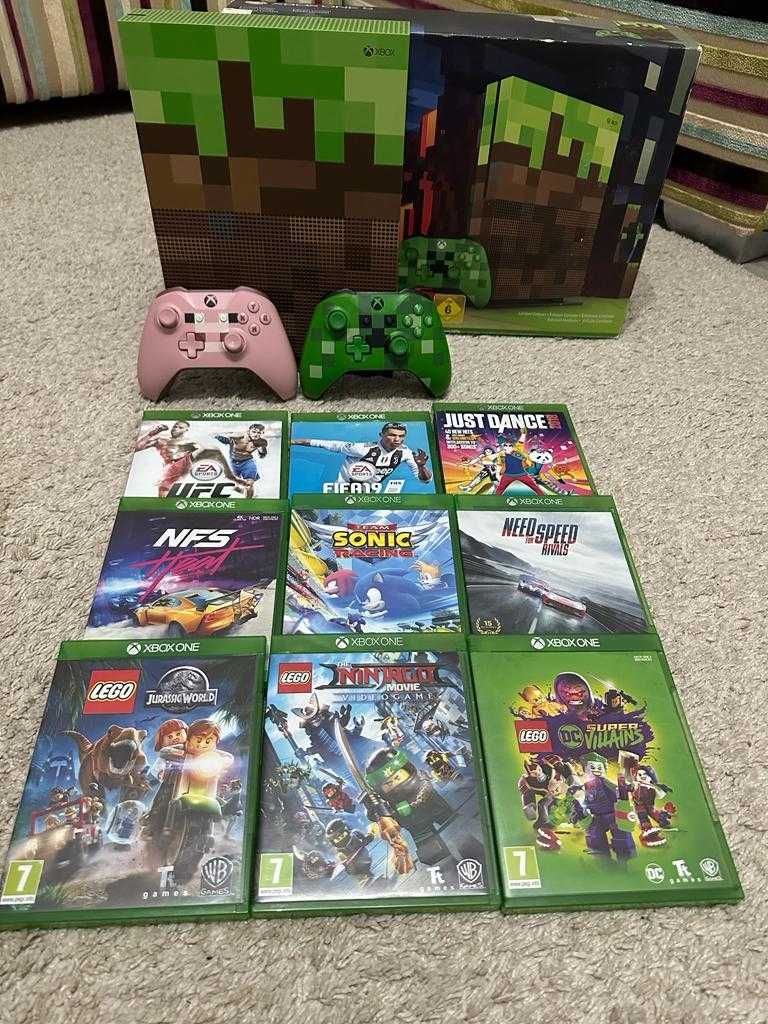 Xbox One S Minecraft Edição Limitada