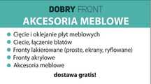 Cięcie i oklejanie płyt meblowych