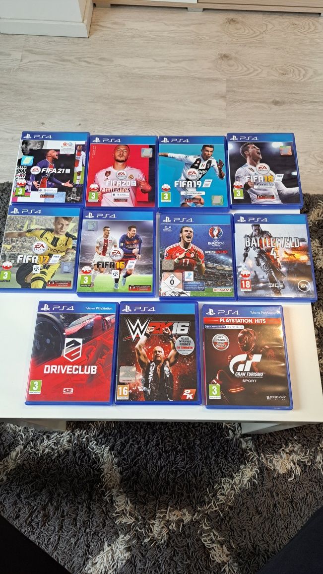 !!OKAZJA!! PlayStation 4 500GB+11 gier+pad