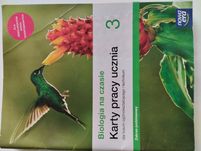 Biologia na czasie 3 karty pracy dwie sztuki