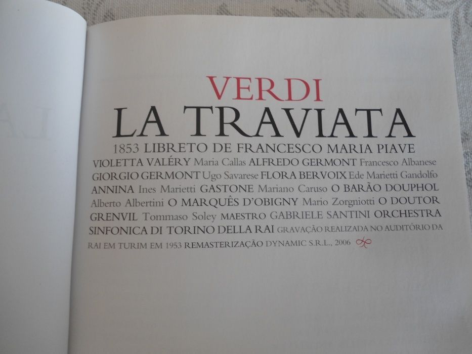 La Traviata - Verdi (com 2 cds)