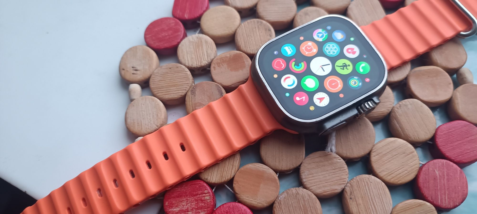 Смарт-годиннSmart Watch HK 8 pro AMOLED 49mm