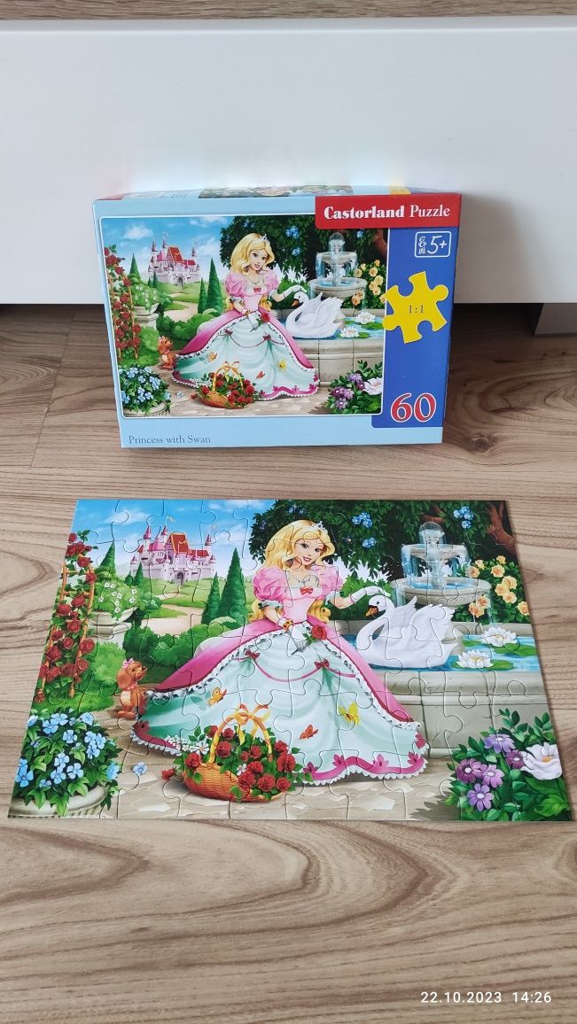 Puzzle Castorland Księżniczka z łabędziem