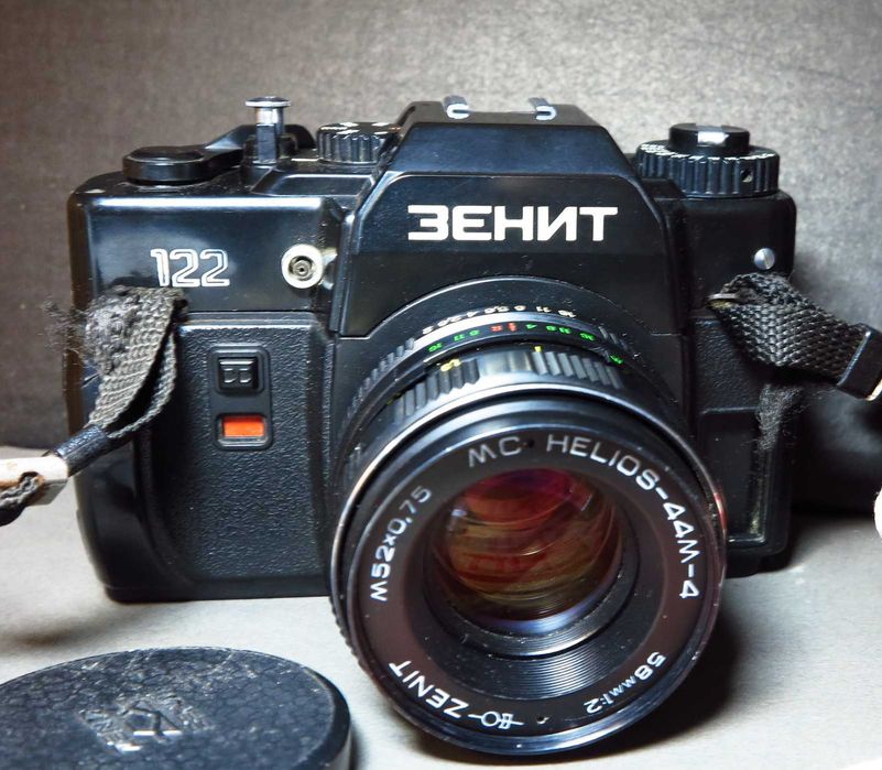 Zenit 122 + Helios 58/2 +torba oryginalna