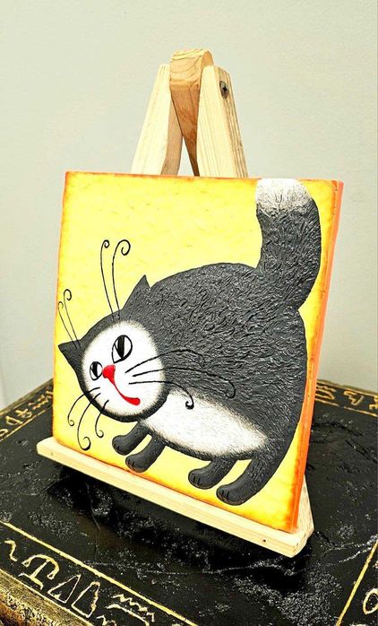 "KOTY" 2 szt. płytki ceramiczne, cena za sztukę