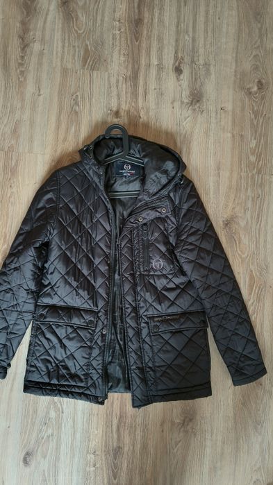 Kurtka męska czarna pikowana Sergio Tacchini rozm. S