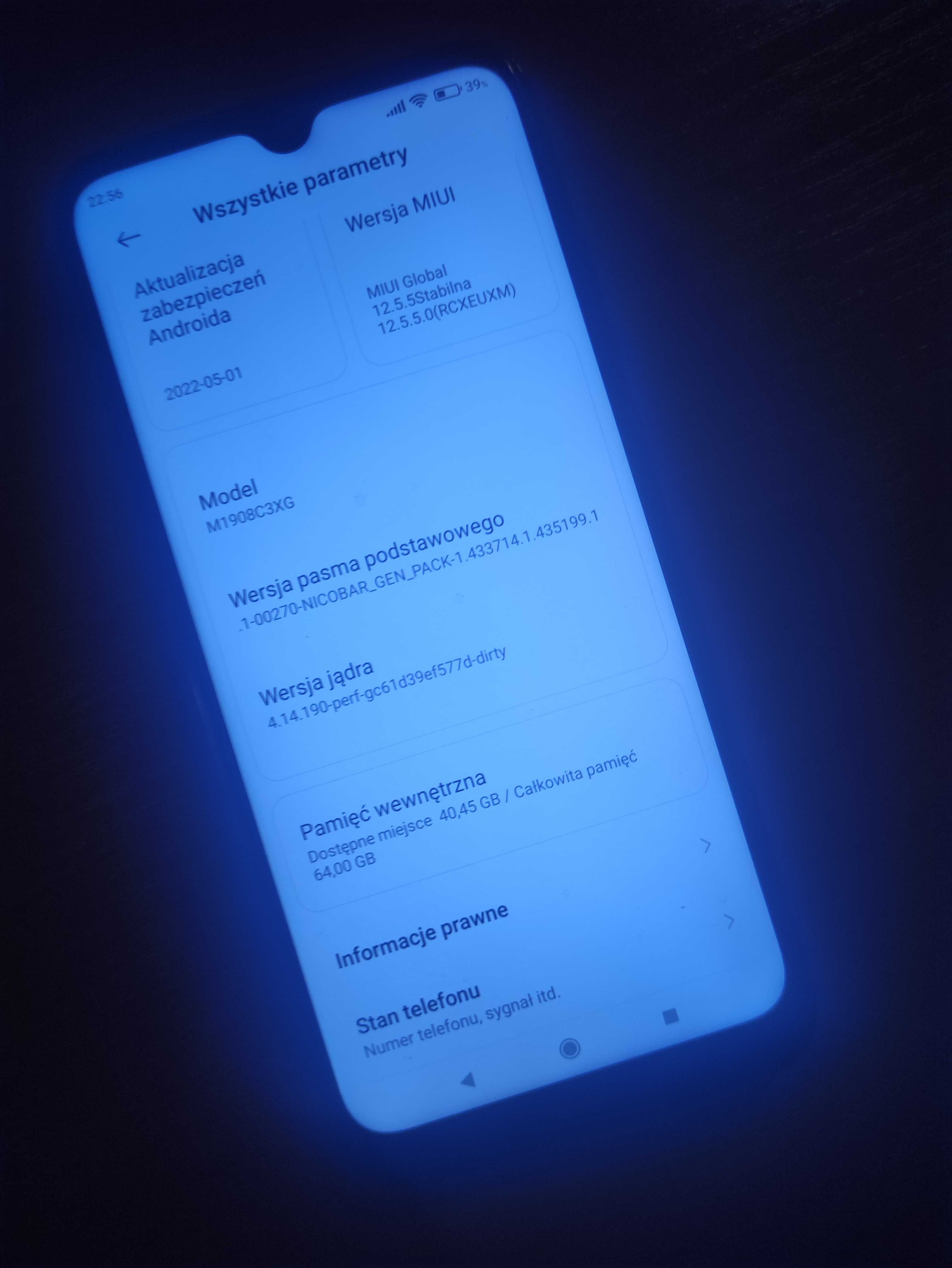 Redmi Note 8T "4/64" stan BDB - ZAMIENIĘ