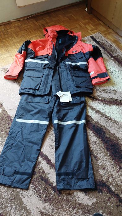 Dwuczęściowy kombinezon asekuracyjny wędkarski Jenzi  XXL