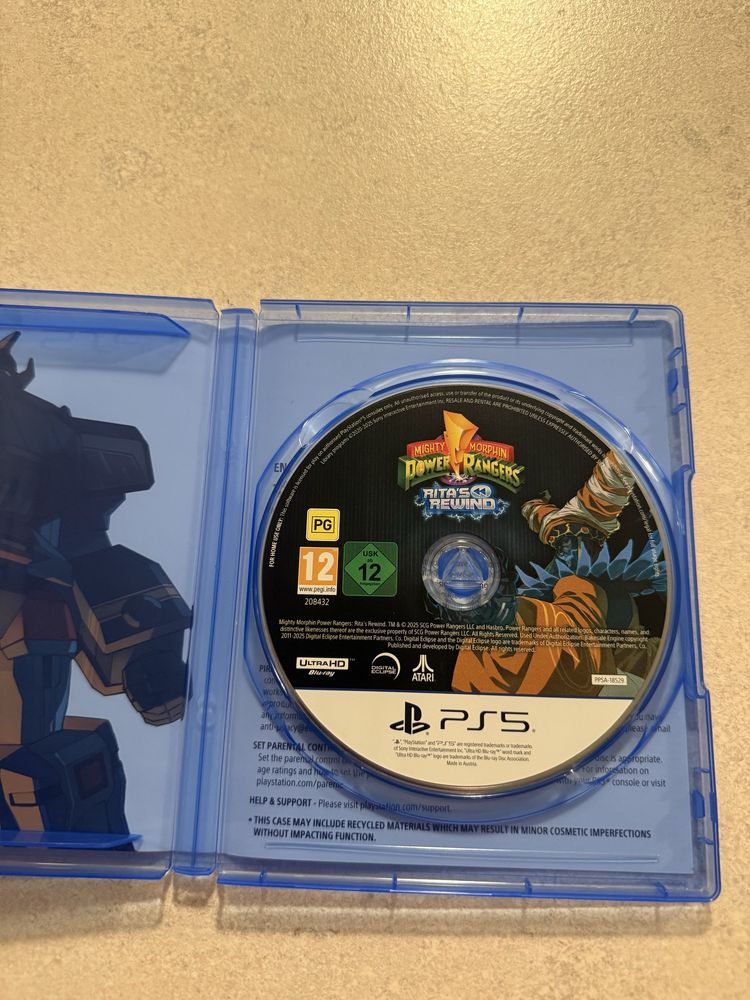 Power rangers mighty morphin ps5