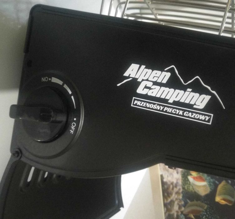 Газовий обігрівач+плита Alpen Camping IK-1100