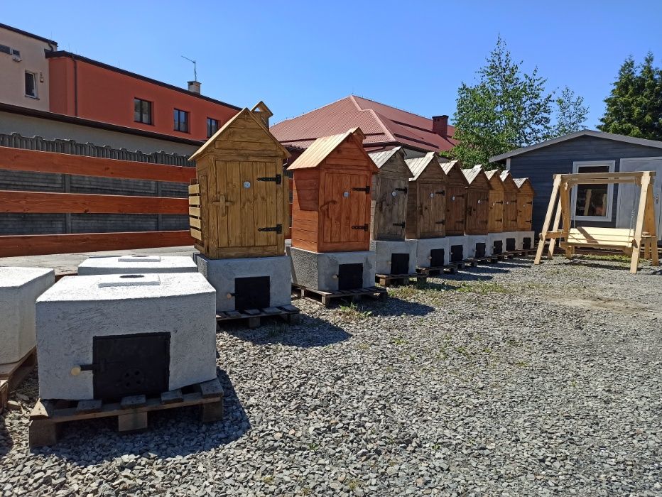 Wędzarnia ogrodowa  80\80 2w1