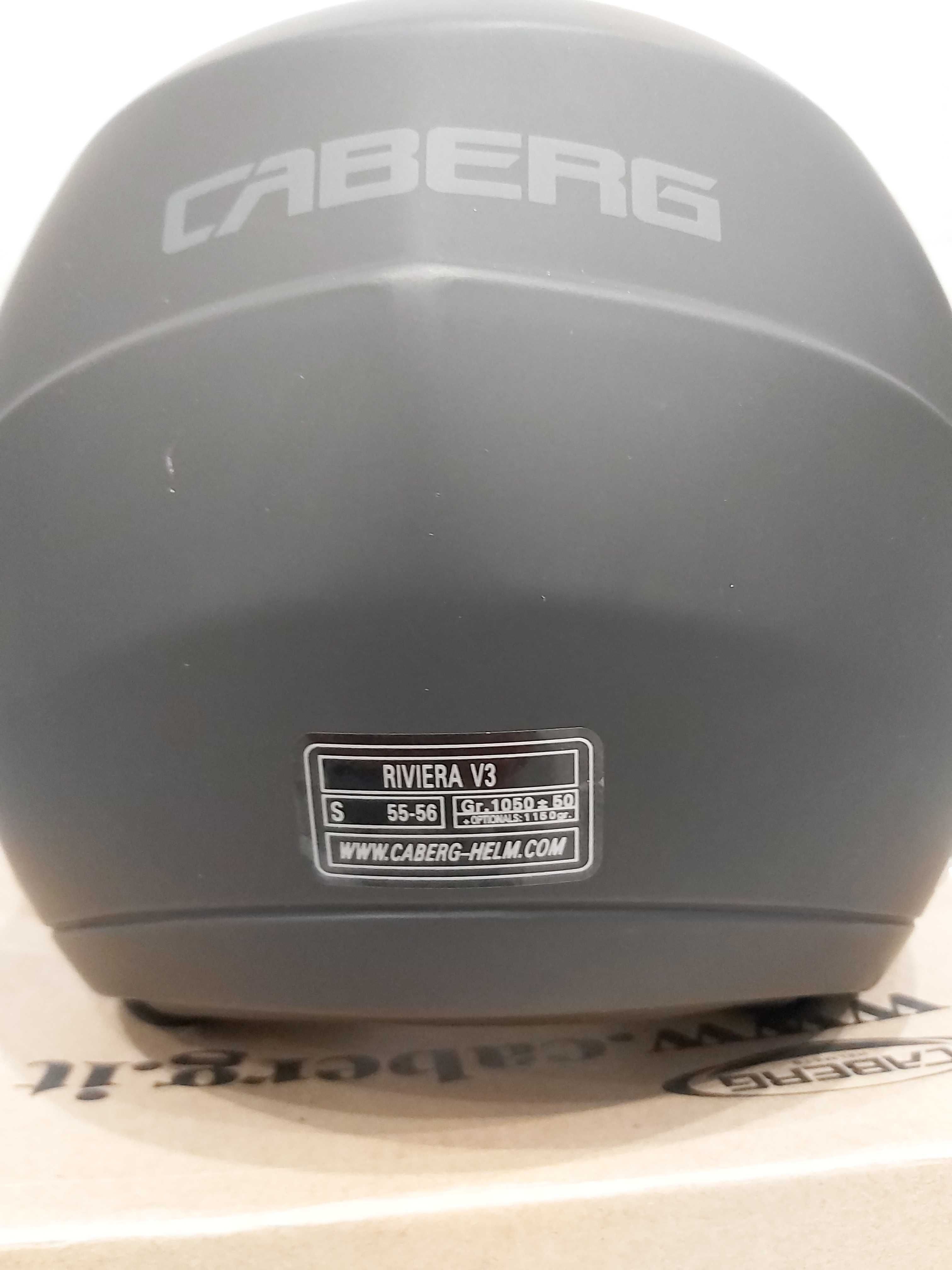Мото шлем Caberg Riviera V3 Black Mat. S
