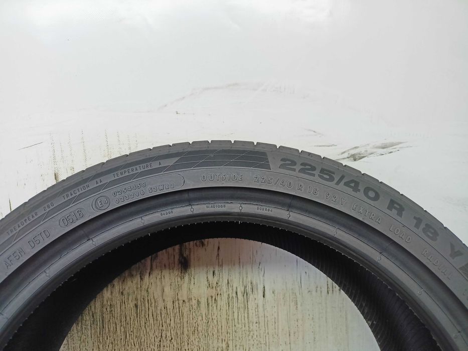 Continental ContiSportContact 5 225/40/18 2016rok 92Y 6,9mm (2489)
