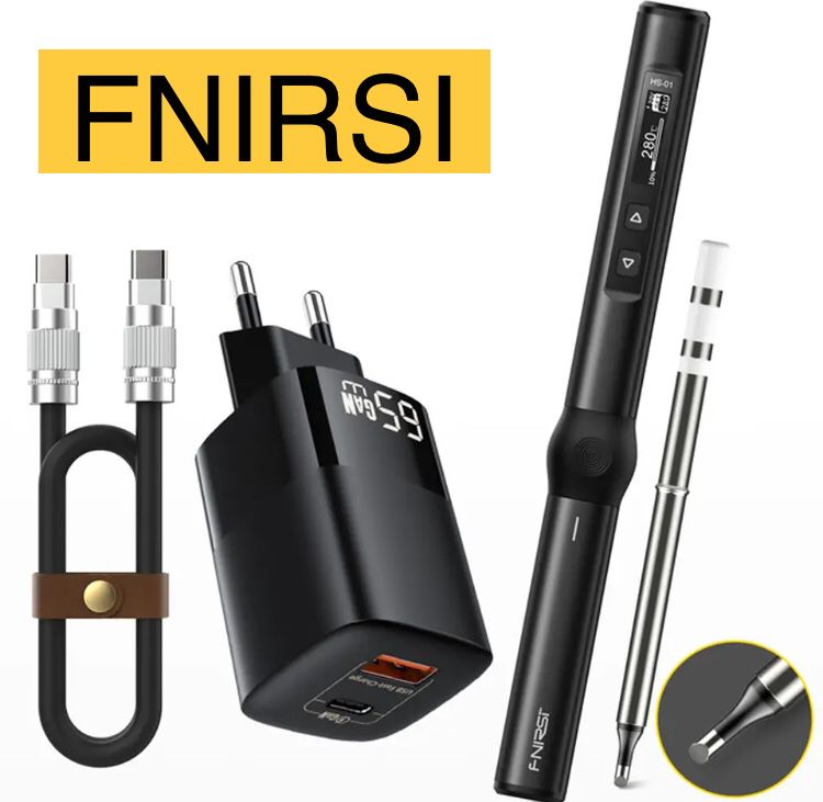 SMART паяльник ‼️Fnirsi HS-01 PD65W Original ‼️