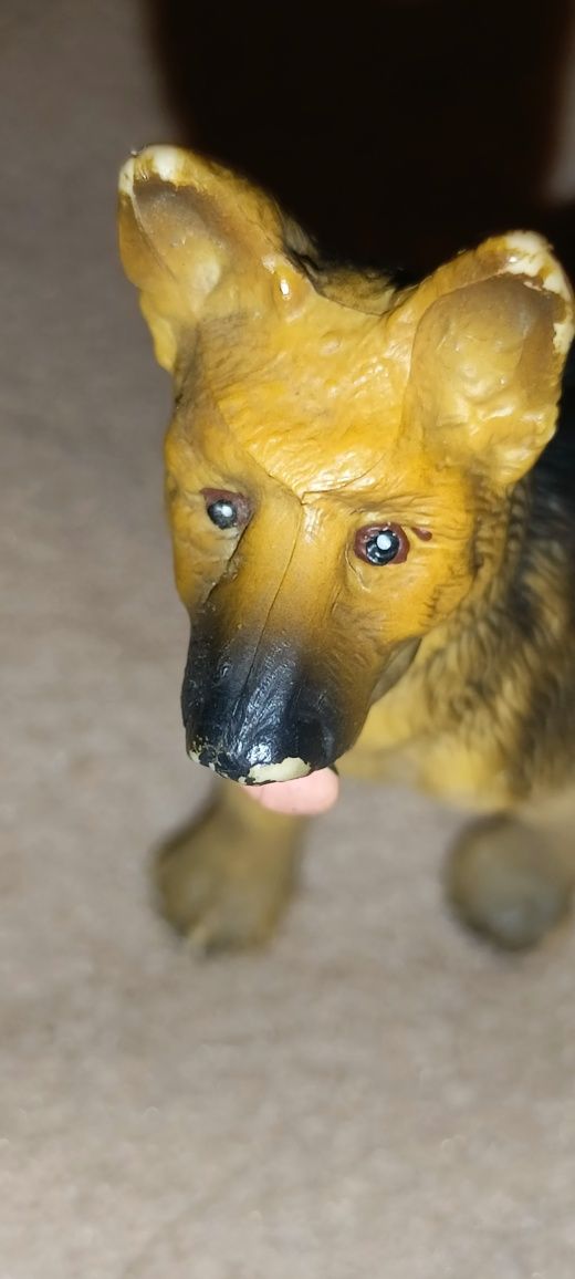 Stara Figurka schleich owczarek niemiecki