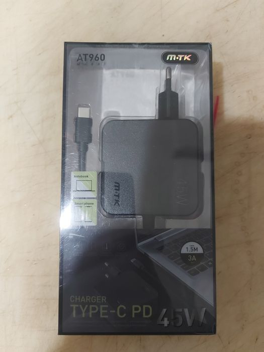 Carregador  universal automático 45w Type-C / At960 / 1.5m