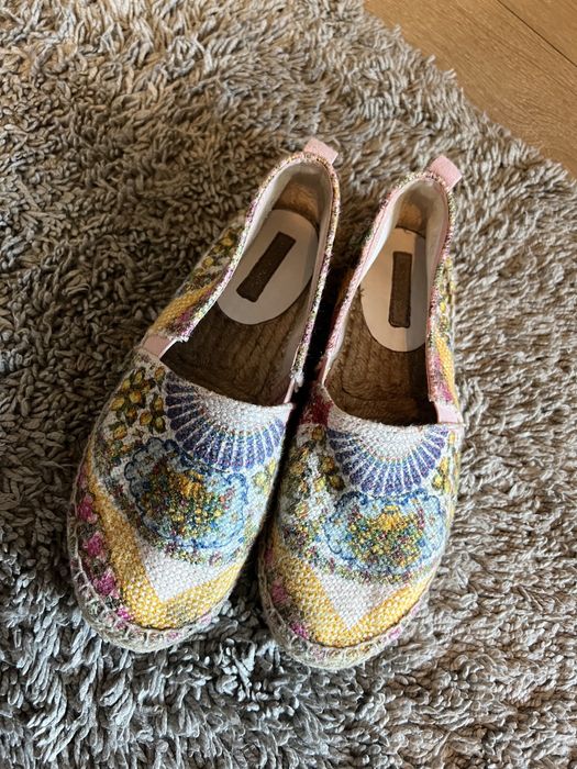 Еспадрильи мокасины балетки туфли  Dolce&Gabbana